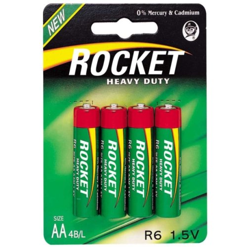 Rocket R6-4BB (AA) blistera iepakojumā 4 gab.