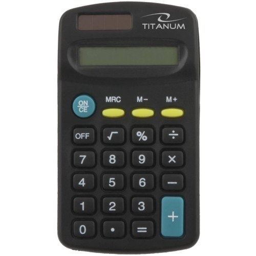 Titanum TCL101 Kalkulātors, 8 zīmju ekrāns