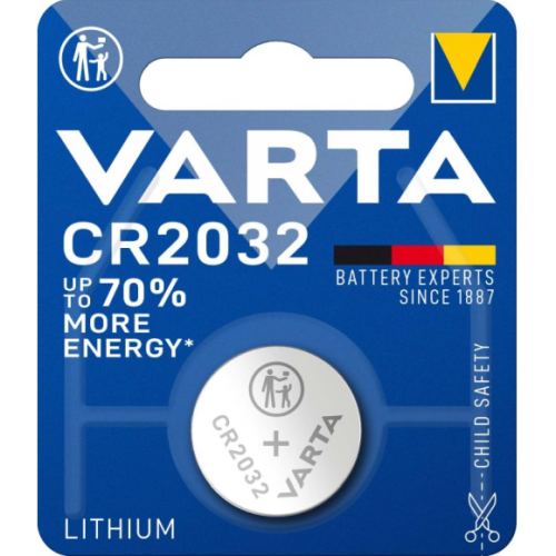 Varta CR2032-1BB 6032 blistera iepakojumā 1 gab.