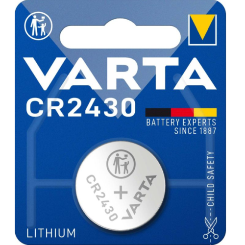 Varta CR2430-1BB 6430 blistera iepakojumā 1 gab.