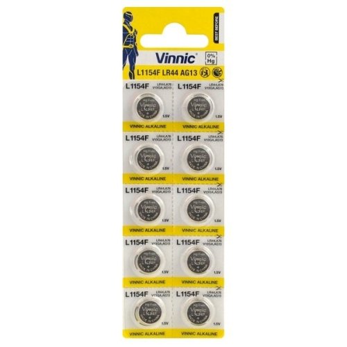 Vinnic AG13-10BB blistera iepakojumā 10 gab.