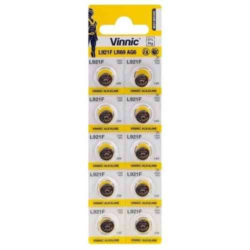 Vinnic AG6-10BB blistera iepakojumā 10 gab.