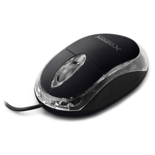 Extreme XM102K 1000 dpi Optiskā datorpele, melnā krāsā