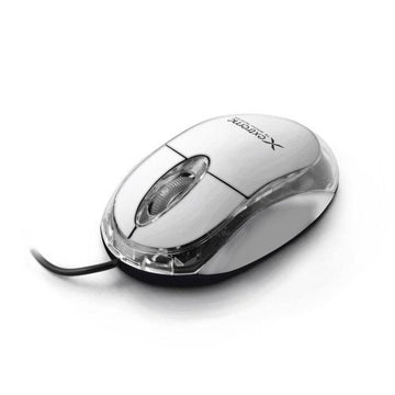 Extreme XM102W 1000 dpi Optiskā datorpele, baltā krāsā