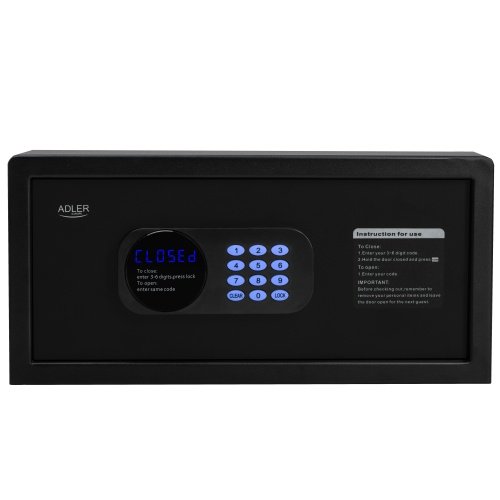 Elektroniskais seifs ar motorizētu slēdzeni