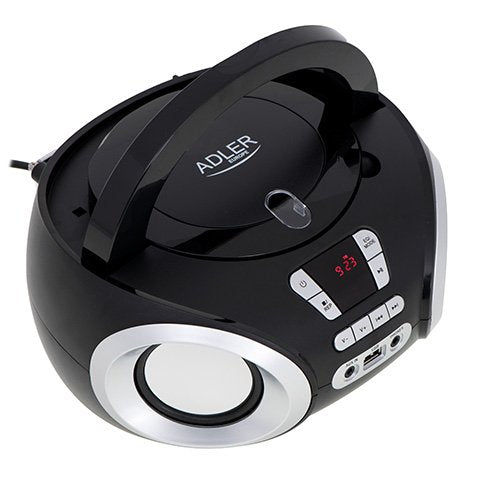 CD-MP3 boombox | USB | FM radio | AUX | Austiņu ligzda