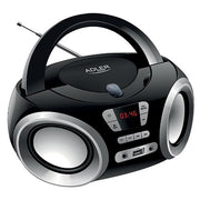 CD-MP3 boombox | USB | FM radio | AUX | Austiņu ligzda