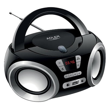 CD-MP3 boombox | USB | FM radio | AUX | Austiņu ligzda