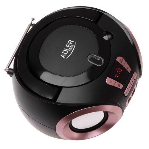 CD-MP3 boombox | USB | FM radio | AUX | Austiņu ligzda