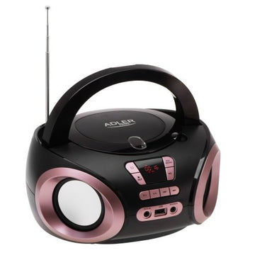 CD-MP3 boombox | USB | FM radio | AUX | Austiņu ligzda
