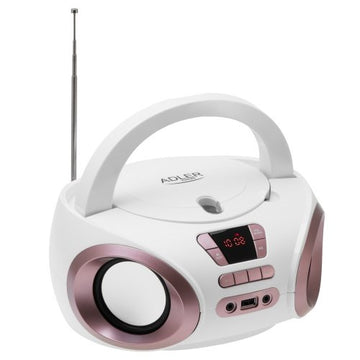 CD-MP3 boombox | USB | FM radio | AUX | Austiņu ligzda