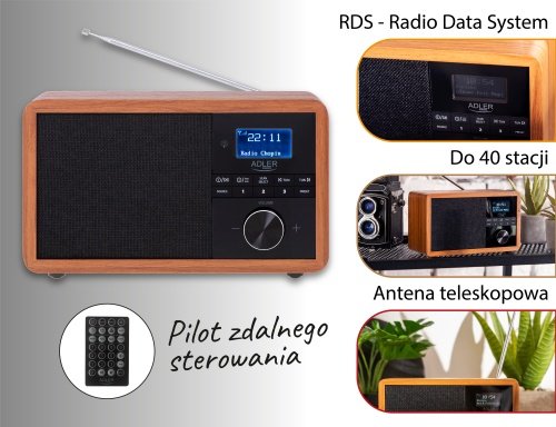 Radio DAB+ ar Bluetooth