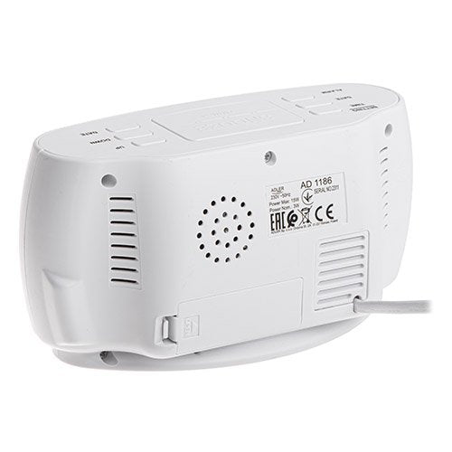 Adler termometrs LED pulkstenis