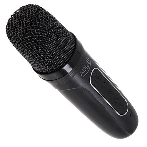 Adler skaļrunis Karaoke ar mikrofonu
