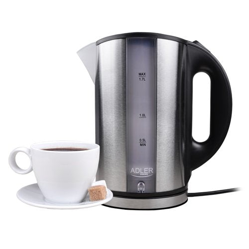 Adler tējkanna metāla 1,7 L