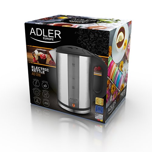 Adler tējkanna metāla 1,7 L
