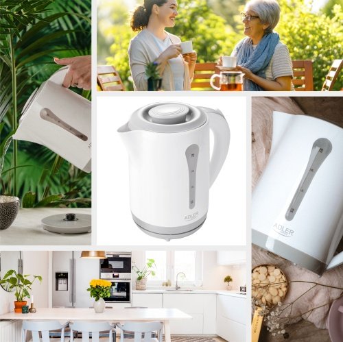Adler tējkanna plastmasas 2,5 L