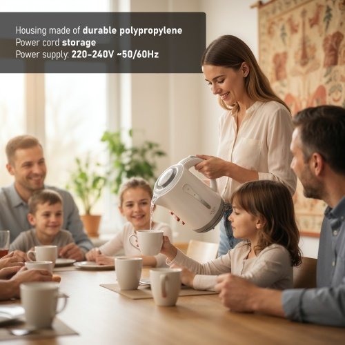 Adler tējkanna plastmasas 2,5 L