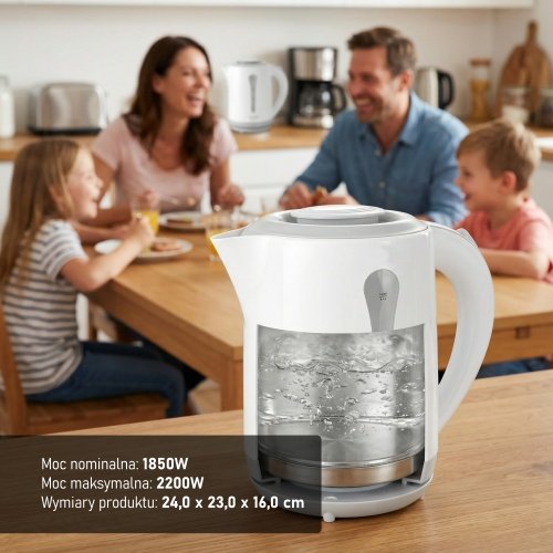 Adler tējkanna plastmasas 2,5 L