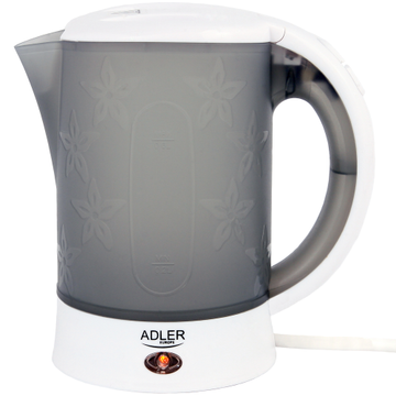 Adler AD 1268 Elektriskā tējkanna ar 2 krūzēm un 2 karotēm komplektā 0.6L 600W