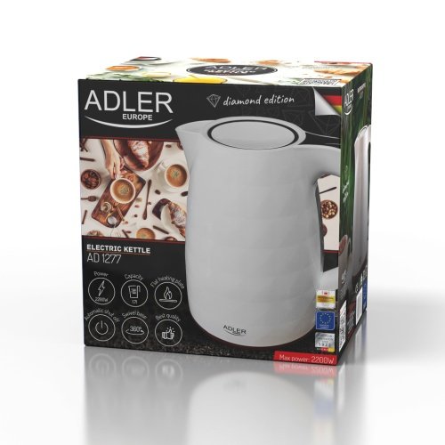 Adler tējkanna plastmasas 1,7 L
