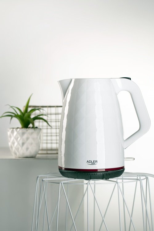 Adler tējkanna plastmasas 1,7 L