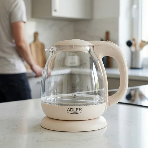 Tējkanna stikla 1,0L