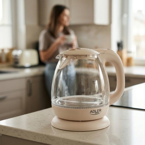 Tējkanna stikla 1,0L