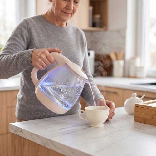 Tējkanna stikla 1,0L