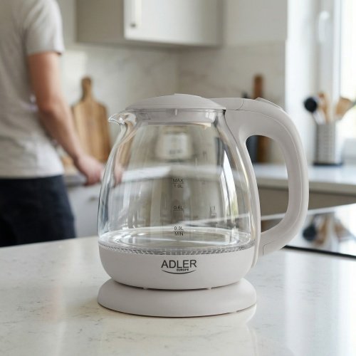 Tējkanna stikla 1,0L