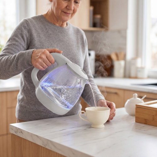 Tējkanna stikla 1,0L