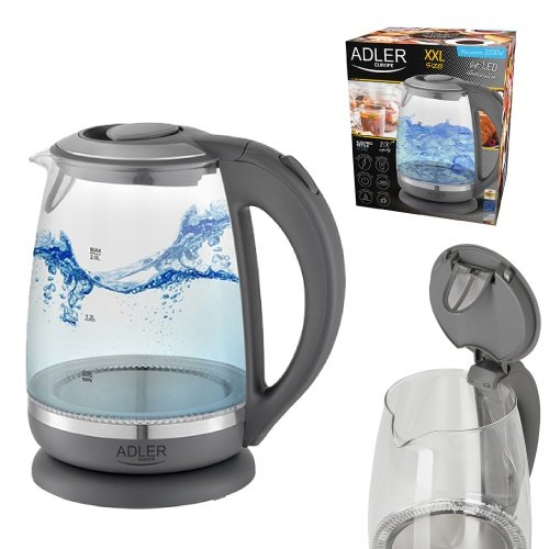 Tējkanna stikla 2,0 L
