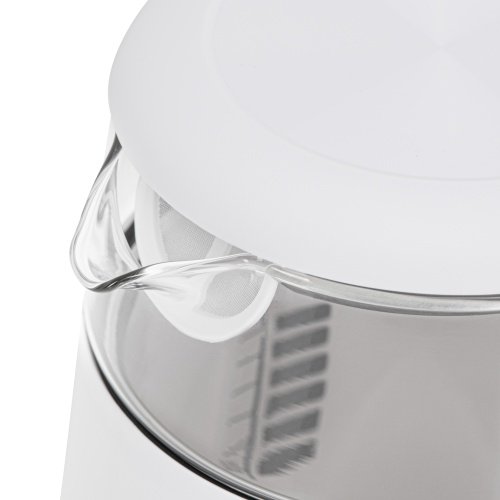 Elektriskā stikla tējkanna ar LED displeju & temperatūras regulēšanu 1,7L