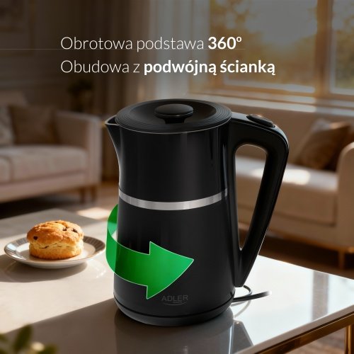 Adler elektriskā tējkanna 1,7L