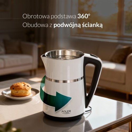 Adler elektriskā tējkanna 1,7L