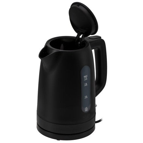 Adler tējkanna plastmasas 1,7 L melna | Strix