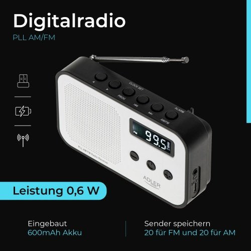 Digitālā radio PLL AM/FM