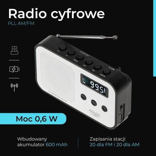 Digitālā radio PLL AM/FM