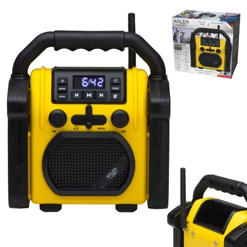 Būvniecības radio ar Bluetooth