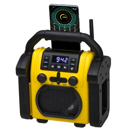 Būvniecības radio ar Bluetooth