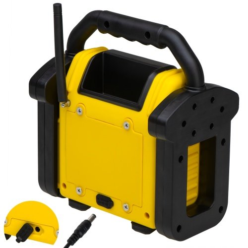 Būvniecības radio ar Bluetooth