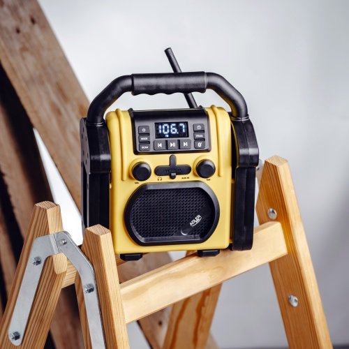 Būvniecības radio ar Bluetooth