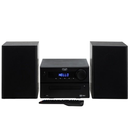Mini Hi-Fi stereo sistēma ar Bluetooth, CD, USB un FM radio