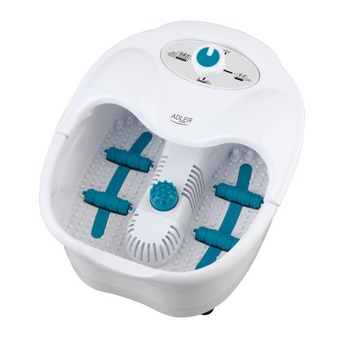 Kāju Spa masētājs | Burbuļu, vibrācijas - sausā masāža | infrasarkans sildītājs | 4 ruļļi + 3 uzlikas