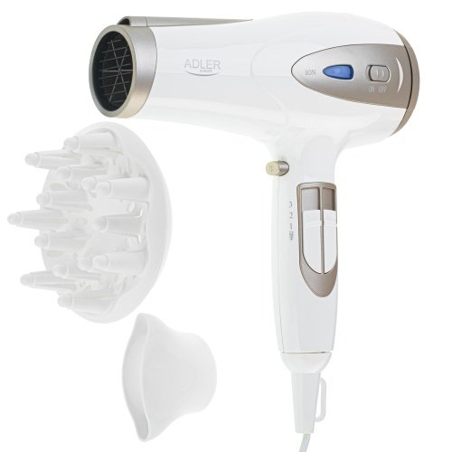 Adler matu fēns ION - 2200W + difuzors