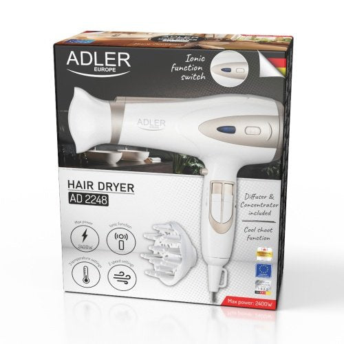 Adler matu fēns ION - 2200W + difuzors