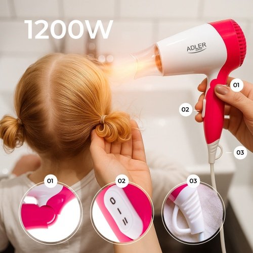 Adler matu fēns 1200W
