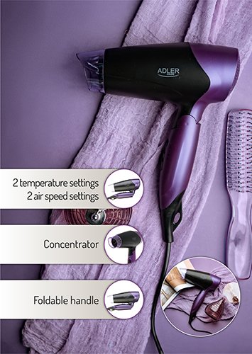 Adler matu fēns 1600W