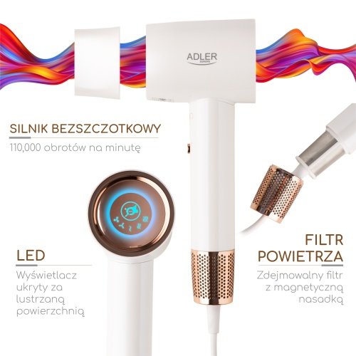 Adler matu fēns Superspeed