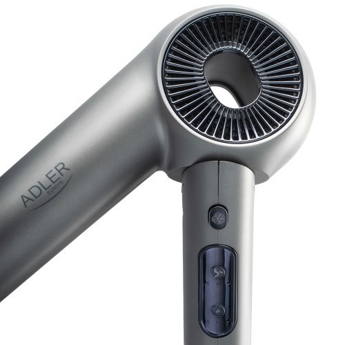 SUPERSPEED matu fēns, 1600 W jonu matu fēns ar bezsuku motoru (110 000 apgr./min.), 3 siltuma un 3 ātruma iestatījumi, aukstā gaisa režīms, salokāms rokturis